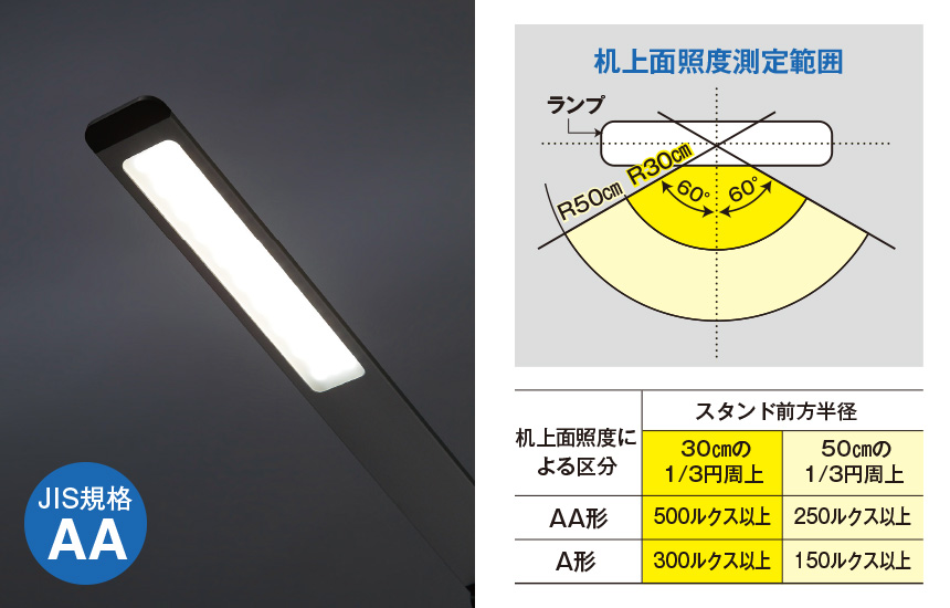 LEDスリムテーブルランプGS1703