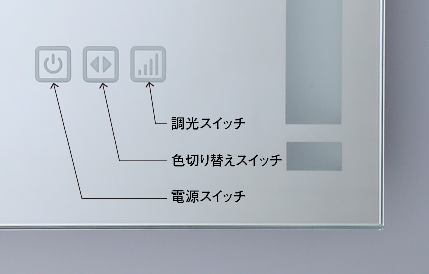 ミラーライトスイッチ