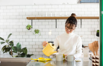 北欧風カフェ