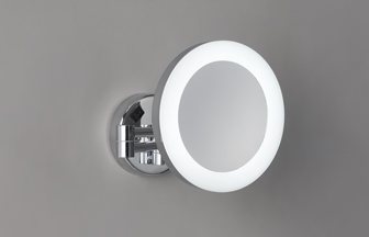 洗面鏡 拡大倍率3倍 LED拡大鏡 GBK022